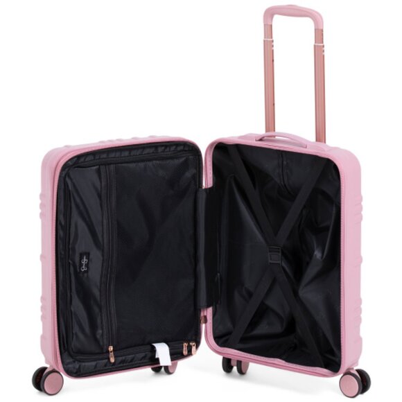 JESSICA SIMPSON 20in Jewel Plaid Hardside Carry-on Spinner - Picture 3 of 4